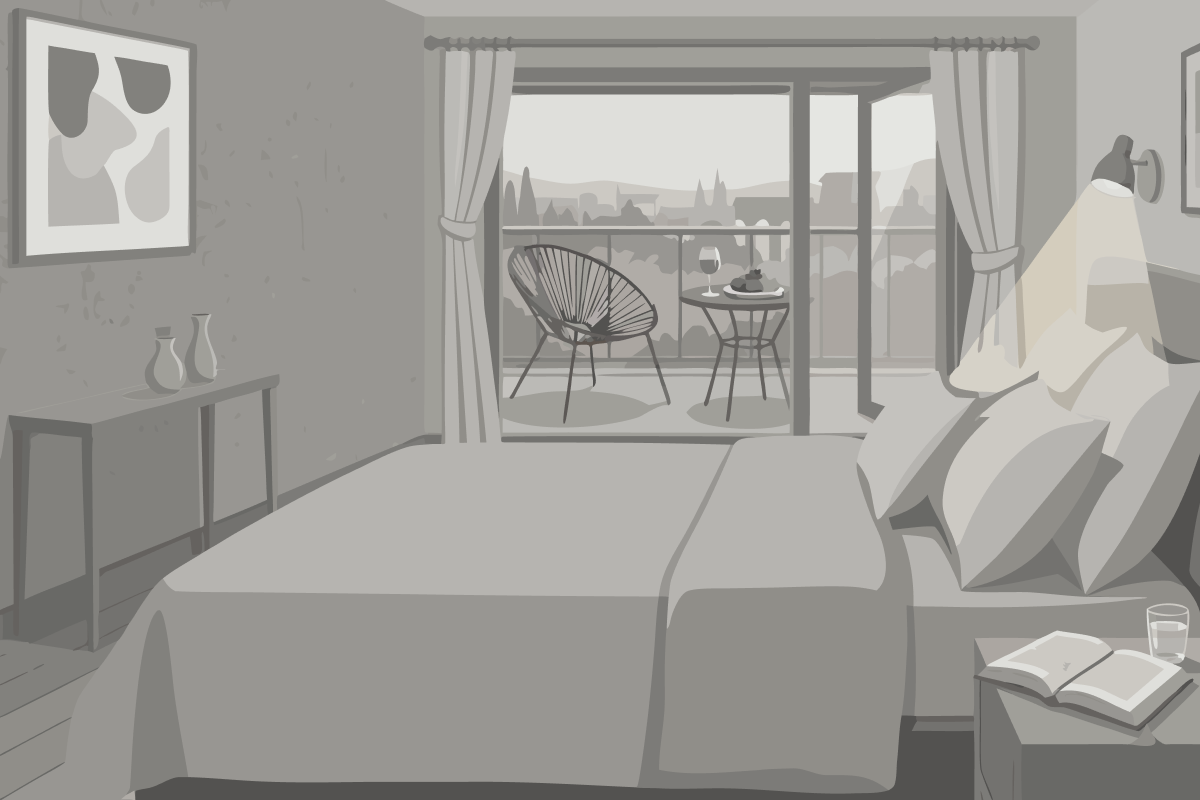 Deluxe King Suite with Spa Bath
